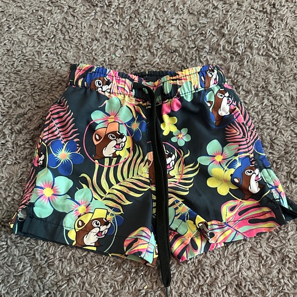 Bucees Colorful Print Swim Shorts - Picture 1 of 4